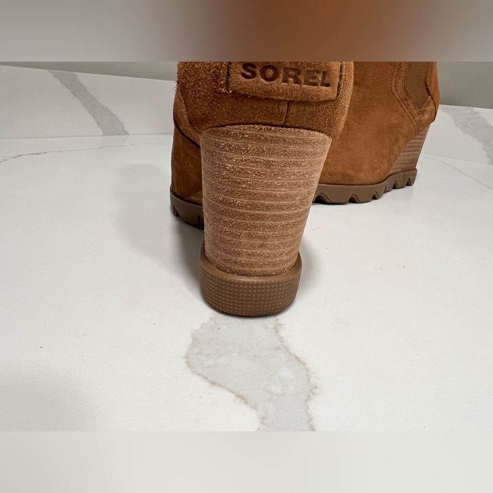 Women’s Sorel Joan Uptown Chelsea Boot Size 9 Brown - Picture 10 of 14